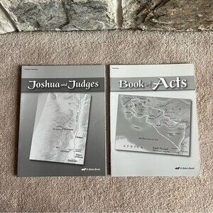 Abeka Grade 8 Bible Joshua and Judges and Book of Acts Teacher Test Key New